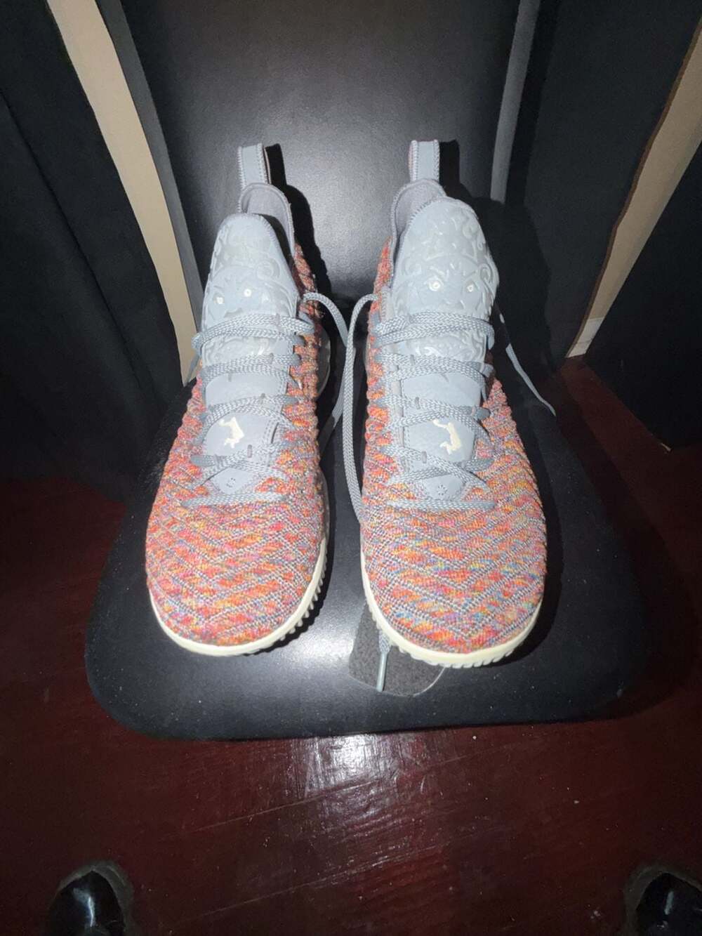 Nike LeBron 16 20-20 Multicolor Cool Grey Athletic Sneakers BQ5969-900